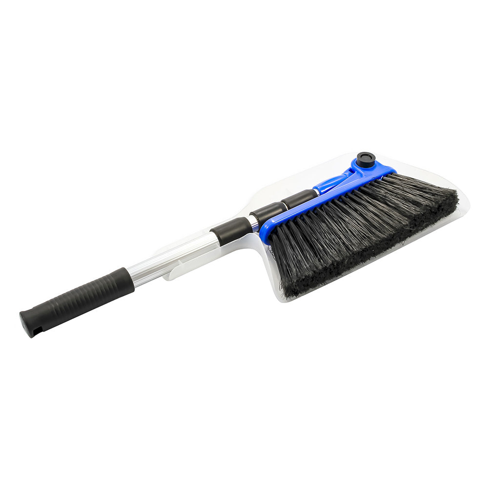 Camco RV Broom Dustpan Bilingual 43623